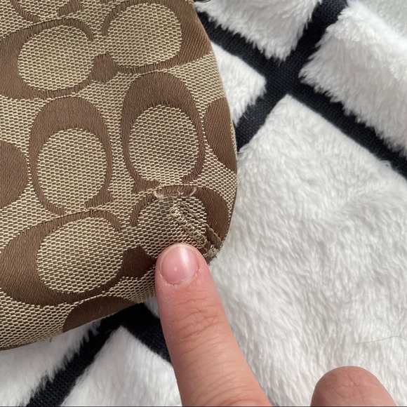 Coach Turn Lock Wristlet - Picture 7 of 9